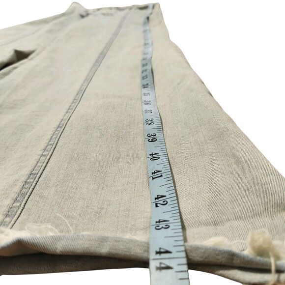 Show Me Your Mumu Jeans Size 27 Light Blue Color Wide Leg Stretch - Picture 5 of 16